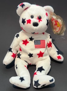 Ty Beanie Baby: Gloria l'orso. DOB: 07-04-1997 - Foto 1 di 4