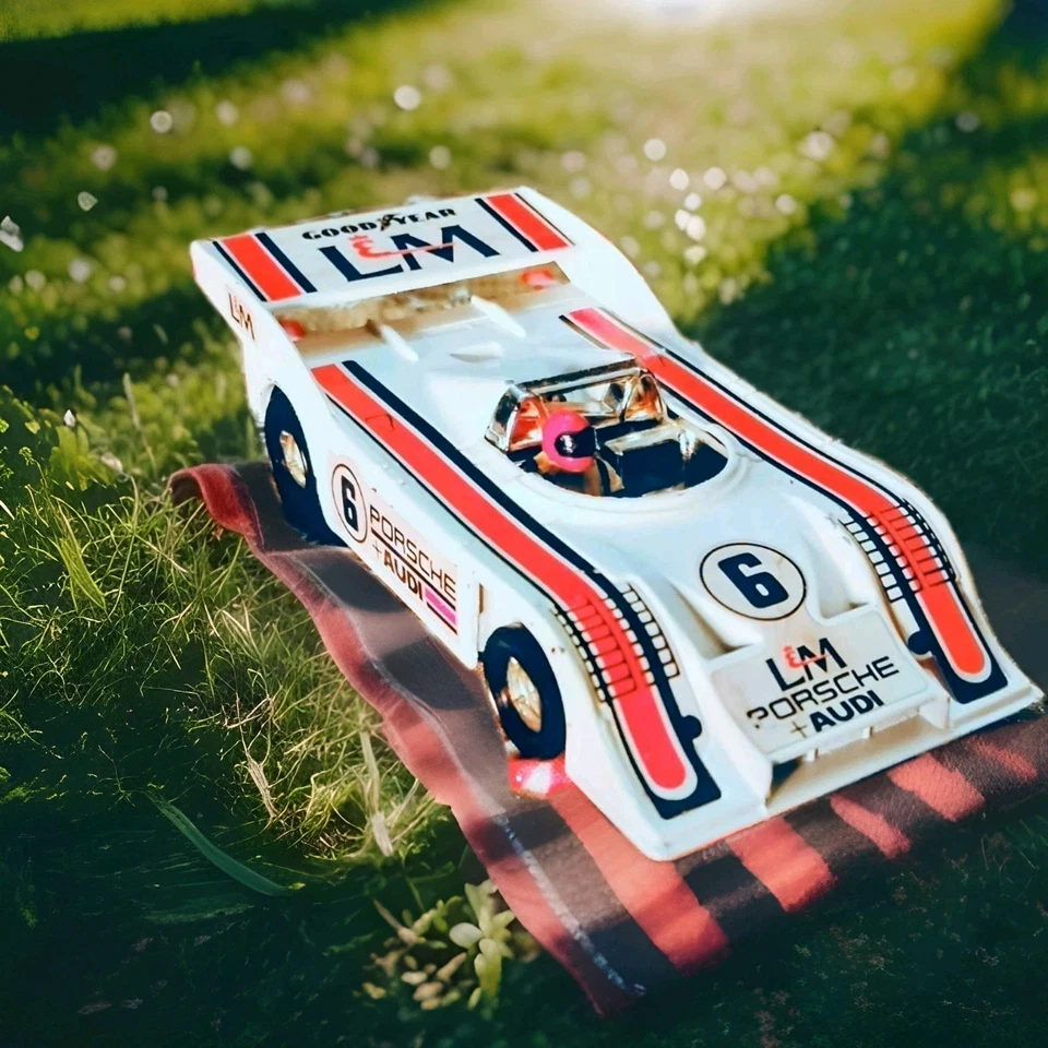 VINTAGE 1970s CORGI TOYS 397 Porsche 917/10 Can-Am Race Car 1/36 L&M #6 Visible - Image 1 of 4