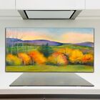 Foto WandBerg Landschaft im Herbst Küchenrückwand Spritzschutz auf Glas 120x60
