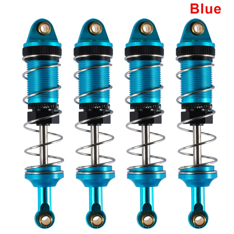 9IMOD 4PCS Shock Absorber 74mm Metal Hydraulic for 1/12 MN128 MN86 G500 RC Car - Image 1 of 4