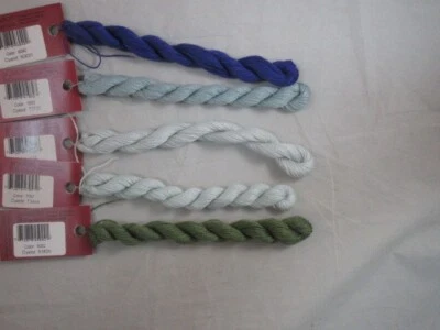 Lot of 5 Skeins Impressions by Caron Ass't Colors  Silk/Wool Blend         G144 - Image 1 of 4