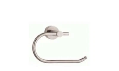 Soporte para pañuelos Danze Parma de un solo poste | Níquel cepillado | D446232BN Foto 1 de 2