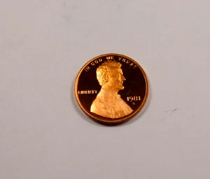 1981-S TY2 Lincoln Memorial Cent Penny * Gem Proof DCAM * Type 2 * XXP209 - Picture 1 of 4
