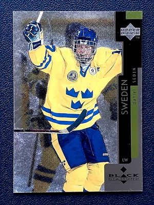 DANIEL SEDIN RC 1997-98 BLACK DIAMOND 97-98 NO 114 NRMINT+         44450 - Image 1 of 2