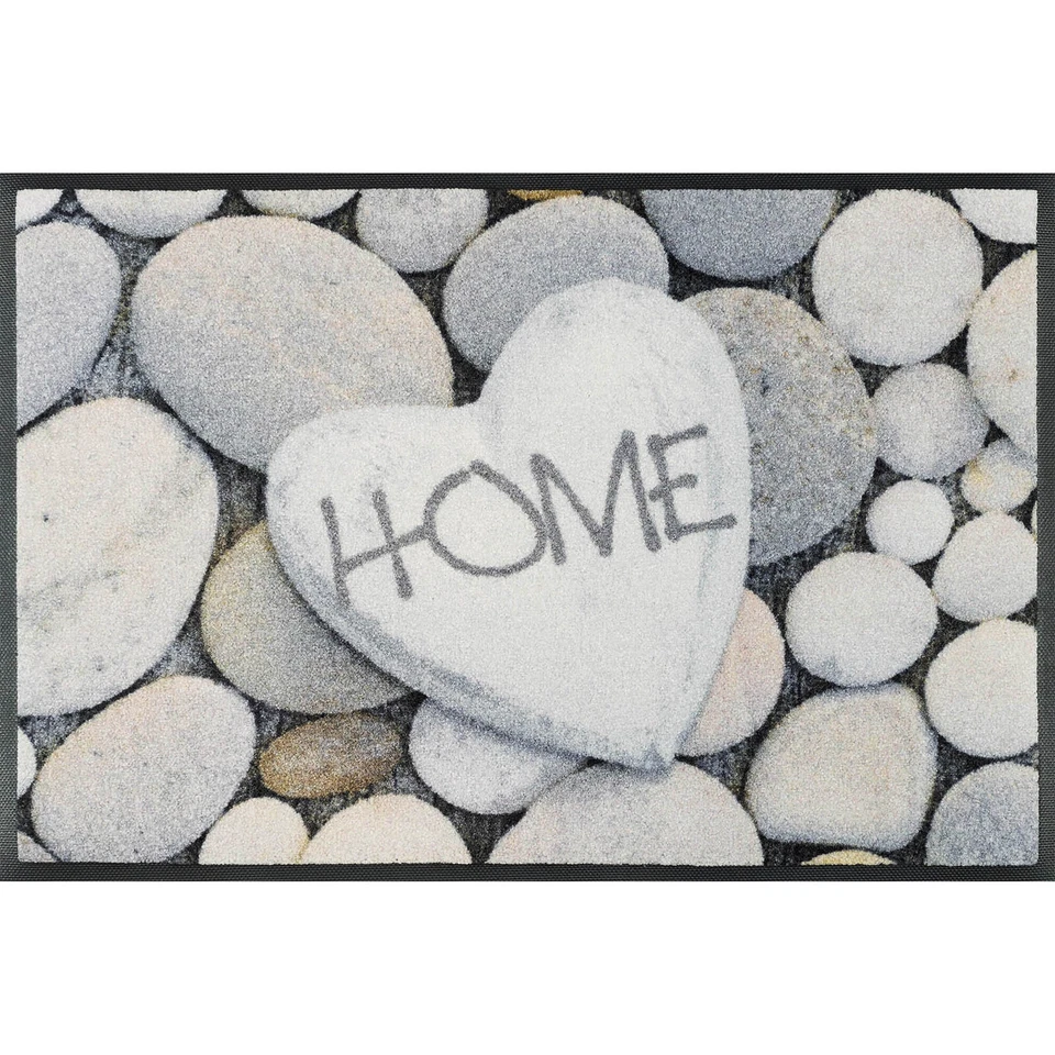 WASH + DRY Fußmatte 50 x 75 cm Motiv PEBBLE STONES - Bild 1 von 1