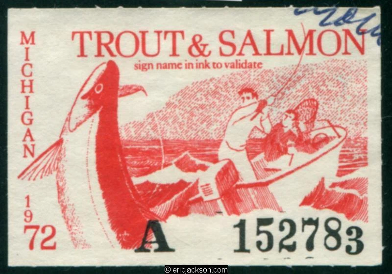 MI Trout & Salmon 5 used, VF - Image 1 of 1