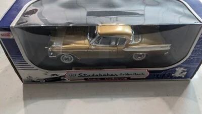 Rare Vintage Anson 1957 Studebaker Golden Hawk 1/18 Car - Image 1 of 4