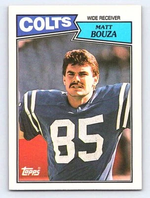 1987 Topps #377 Matt Bouza MT/NMT - Image 1 of 2