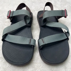 Chaco Men's Grey Brown Dark Forest Lowdown Sandals Shoes Size 12M - Picture 1 of 9