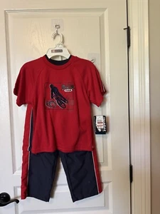 NWT Kids Headquarters Set Boys 2-Piece Layered Shirt and Pants SZ 6 GIFT!! - Picture 1 of 5