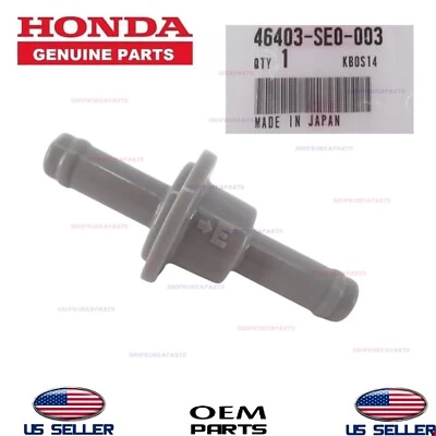 Genuine OEM Brake Check Valve 1988-2005 Honda Acura *See List 46403-SE0-003 - Image 1 of 4