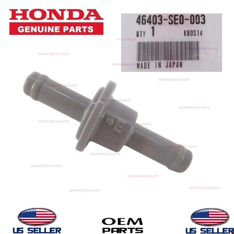 Genuine Honda Check Valve OEM 46403SE0003