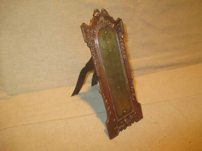 ancien thermomètre cuivre et bronze XIX ème - Photo 1/4