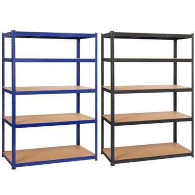 YAHEETECH Schwerlastregal Lagerregal Steckregal Werkstattregal Kellerregal 180x120x 60 cm