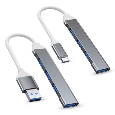 USB Hub Multiport Dock Multi-Splitter USB Type-A 3.0 Hub Adapter for PC Mac - Image 1 of 4