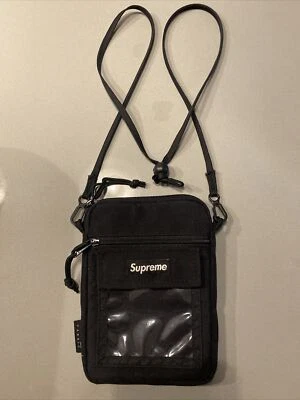 Bolso utilitario Supreme FW 2019 negro Foto 1 de 3