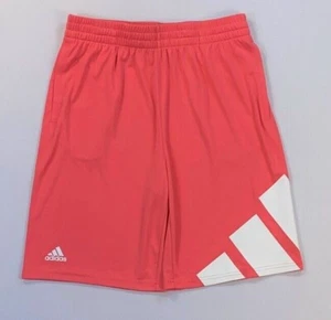 NEW Boy's Youth Adidas Aeroready Polyester 3-Bar Shorts - Picture 1 of 9