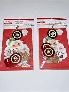 Celebrate It Christmas Treat Paper Bags 2 Packs of 12 Bags Total 24 Bags New - Picture 1 of 5