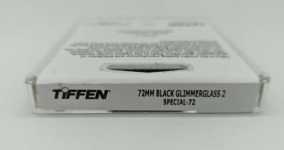 New Tiffen 72mm Black Glimmerglass 2 Diffusion Filter MFR #72BLKGG2 Special OEM - Image 1 of 4