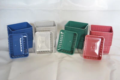 10x OKT Stapelkörbchen A7 Lebensmittelecht Bürobedarf Papier Korb Ablage Ordnen