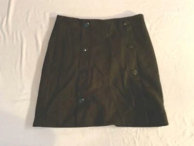 Falda Loft para mujer imitación gamuza marinero cambio EH9 verde talla 4 Foto 1 de 4