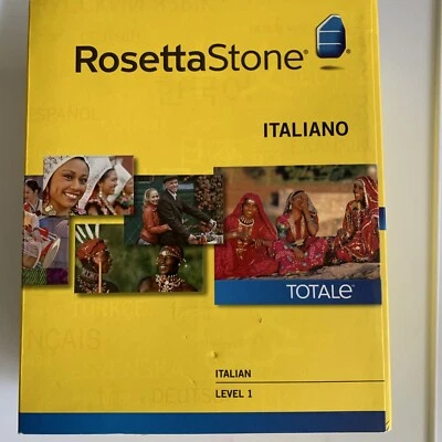 Rosetta Stone Italian Level 1, Version 4, Win/Mac - Image 1 of 4