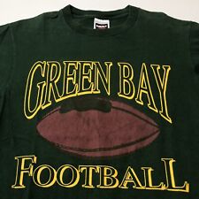 Vintage 90s 1996 Pro Player Green Bay Packers T-Shirt Green M