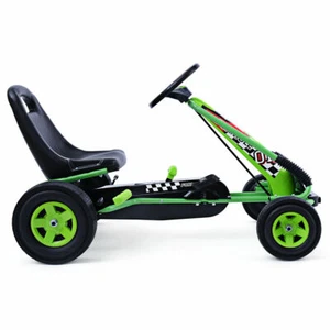 Topbuy Kids Go Kart Pedal Powered Tricycle Racing Ride On Bike Toy Scooter