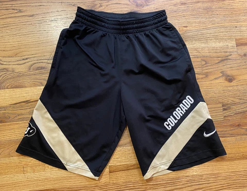 Vintage Colorado Buffaloes CU NIKE Dri-Fit Gym Basketball Shorts Mens XS / Small Cover