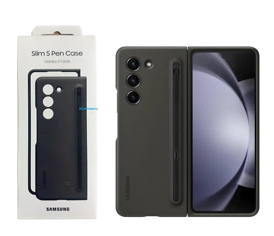 Samsung Official Slim S Pen Case for Samsung Galaxy Z Fold5 - Graphite - Image 1 of 3