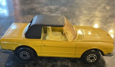 Mercedes 380SL Nº 6 Amarillo - Matchbox Lesney 1973 Superfast Dicast Car Foto 1 de 4