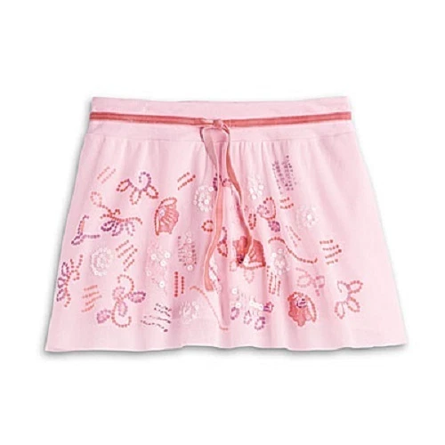Muñeca American Girl Isabelle's Rosa FALDA BRILLANTE Skort para NIÑAS Niña M o L Foto 1 de 1