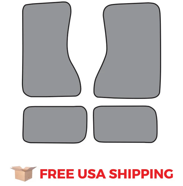 FITS 1968-1971 Mercury Montego Floor Mat 4pc Loop Foto 1 de 1