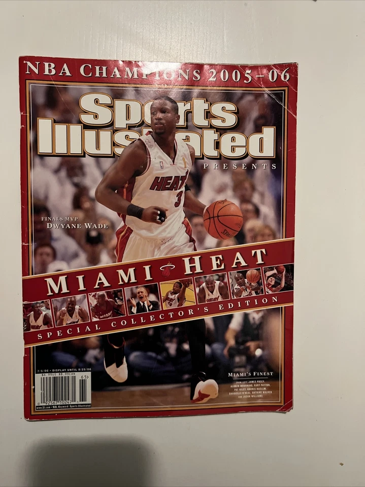 Revista Miami Heat Dwyane Wade Campeón del Mundo 2006 Foto 1 de 1