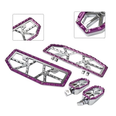 Подходит для Harley Electra Road Glide FLTRU Водитель Пассажир Пол Ножные Педали - Изображение 1 из 4