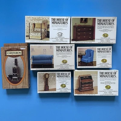 House of Miniatures Xacto套件娃娃屋微缩模型套装家具Chrysnbon炉 — 第 1/4 张图片