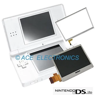 OEM Touch Digitizer + Bottom LCD Display Screen for Nintendo DS Lite NDSL - Image 1 of 4