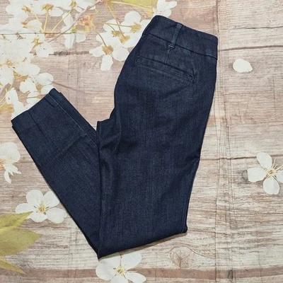 Jeans de mezclilla azul oscuro 7 Avenue Design Studio talla 2 Foto 1 de 4