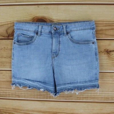 Pantalones Cortos de Jean Falls Creek Corte Tiro Medio Para Mujer Talla 8 Azul ELASTIZADO Mezcla de Algodón Foto 1 de 4