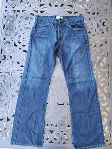 Levis Silver Tab Jeans Mens 32x34 Blue True Boot Wide Baggy Hip Hop Skater - Picture 1 of 7