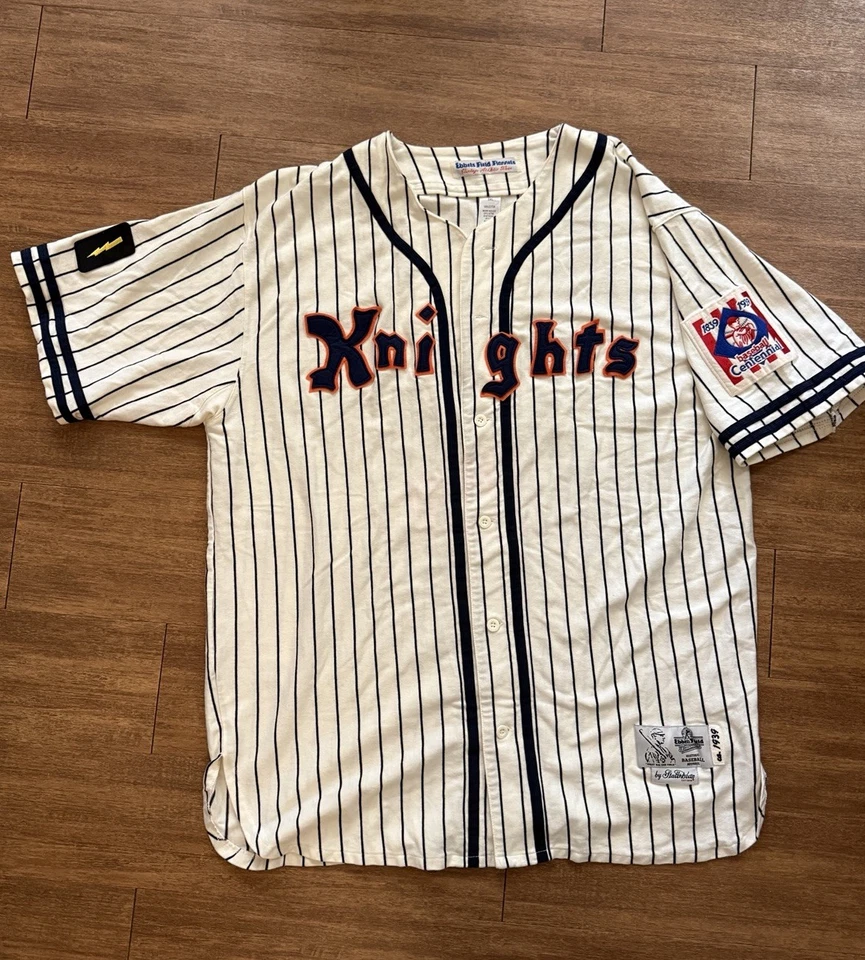 New York Knights 1939 Authentic WOOL Home Baseball Jersey from "The Natural" 3XL - Image 1 of 4