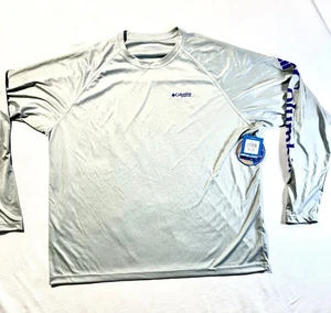 Columbia Men's Fishing Terminal Tackle PFG Shirt Size XXL UPF 50 - Picture 1 of 11