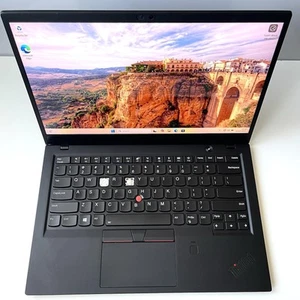 Lenovo X1 Carbon Gen 6 i7 8650U 16GB RAM 1TB SSD 14" QHD Display Laptop Notebook - Picture 1 of 11