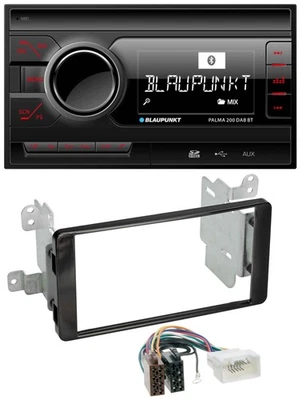 Blaupunkt MP3 Bluetooth DAB 2DIN SD USB Autoradio für Mitsubishi Outlander ab 20 - Bild 1 von 4