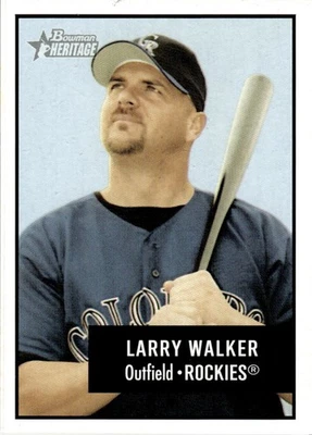 2003 Bowman Heritage #120 Larry Walker - Image 1 of 2