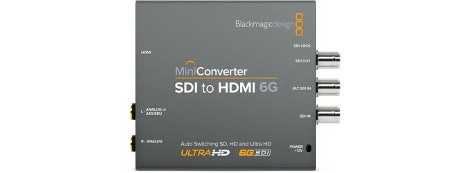 Blackmagic Design 4K 6g UltraHD SDI to HDMI Mini Converter - Image 1 of 1