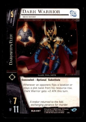 Dark Warrior - Mockery DLS-097 Legion Of Super-Heroes VS System 2006 TCG CCG - Image 1 of 2