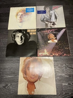 5x BARRY MANILOW 12" Vinyl Record LP Job Lot - Image 1 of 4