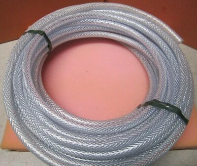 48 ft Braid Reinforce PVC Tubing ID 1/4", New - Image 1 of 4