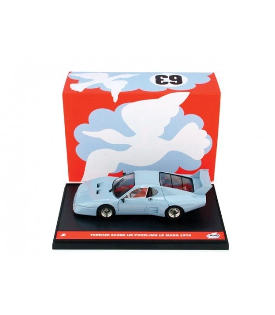 FERRARI 512 BB SCUDERIA POZZI LM 1979 (DECALS x N.62 E 63) 1:43 - Immagine 1 di 1